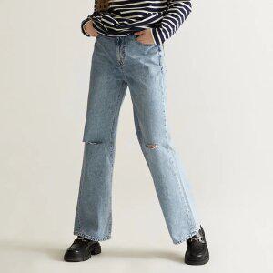 [후아유] 여성 슬래쉬 디스트로이드 데님 (WHTJD2363F-T)