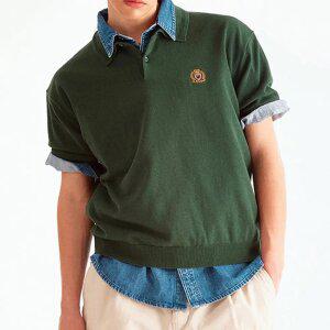 [후아유] 시그니처 반팔 스웨터 (WHKAD2433M-T)