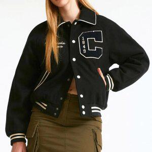 [후아유] 여성 숏 바시티 자켓 (패딩안감) (WHJJD4T33F-T)