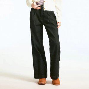 [후아유] 여성 핀턱 와이드 데님 (WHTJD4932F-T)