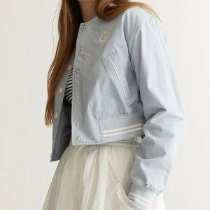 [후아유] 여성 크랍 바시티 자켓 (WHJJD2314F-T)