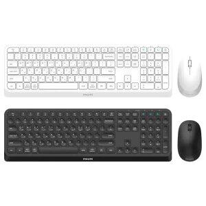 필립스 멀티 페어링 무선 키보드 마우스 세트 SPT6407