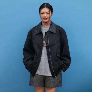 레더카라 블루종 점퍼(퀼팅안감) AQ4WZA60