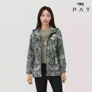 [PAT 여성] 플라워 후드탈착 점퍼_1J61336