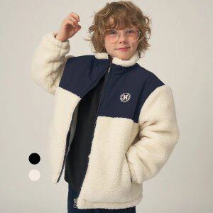 [하버드키즈] 하이넥 플리스 덤블 집업 점퍼 HJCCZUE34240