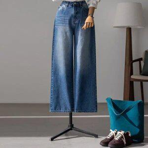 (안나앤플러스) A. 레린 워싱 밴딩 데님[데님D1112R04] 빅사이즈