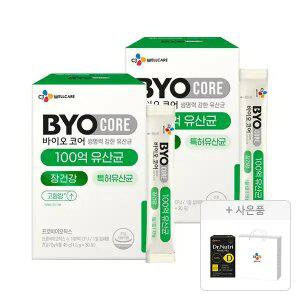 CJ바이오코어 건강한 생유산균 100억 30포, 2개+증정(닥터뉴트리 비타민D 맥스 2개월분