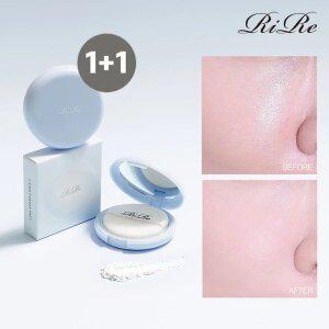 [2개]리르 픽싱 파우더 팩트/유분기 모공 개기름 커버