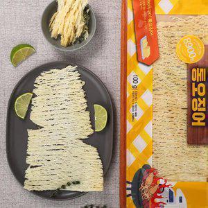 [더주] 결대로 찢어먹는 한마리 땅콩버터 오징어 100g