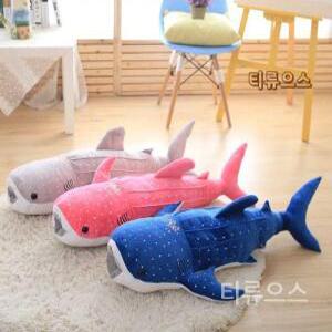 해외대형 고래상어 인형 150cm 3종 인형 중형 티류으스
