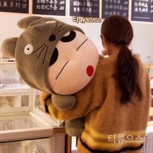 짱구 대형 애착 인형 토토로옷 판다옷 리락쿠마옷 팬더옷 티류으스