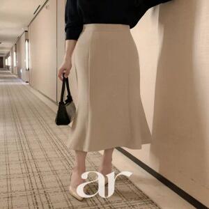 (MADE) 베나 머메이드 미디 롱 스커트 sk5427