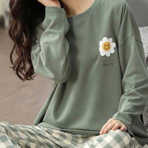 J2K 긴팔 잠옷세트 실내복 홈웨어 상하 꿀잠 캐릭터