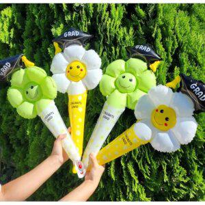 J2K 졸업 풍선 학사모 미니 꽃다발 축하 포토존 스마일