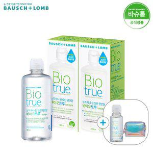 [클리어런스] 바슈롬 바이오트루 렌즈세척액 300ml x2개 (+120ml) (소비기한 27-03-31