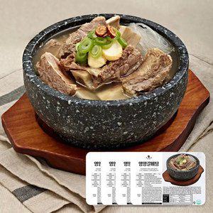 [강강술래] 영양갈비탕 1kg x 4팩