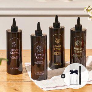 [HOT!]코코도르 대용량 디퓨저 리필액 1000ml + 메리고병 + 스틱 7P