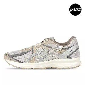 아식스 조그 100S 남자 여성 운동화 오트밀 퓨어 실버 1203A684-250