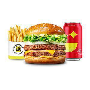 [노브랜드버거] NBB 어메이징 더블 버거 세트