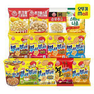 [본사직영][12+12]오뚜기 뿌셔뿌셔(불고기/바베큐/양념치킨/떡볶이/열뿌셔/버터구이오