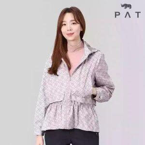 [PAT 여성] 프린트 후드탈착 점퍼_1J61334