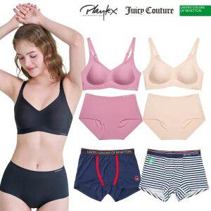 [30%+T11%+묶음]플레이텍스&베네통성인&키즈 새해 새속옷 이지웨어/브라/팬티/세트 UP