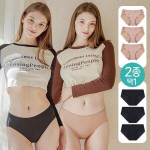 (30%즉시할인) 누디 위생 택1 (3매입) 위생팬티 여성팬티 미디