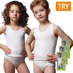 (30%즉시할인) TRY 키즈삼각 남아/여아 런닝 택1 (3매입) 아동팬티 아동속옷