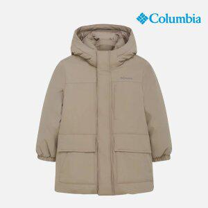 키즈 하프 3PK 패딩 자켓_베이지 (C64-YKD338)