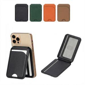 미니웍스 2in1 맥세이프 폴더블 월렛 가죽 카드지갑 거치대 아이폰 케이스 호환