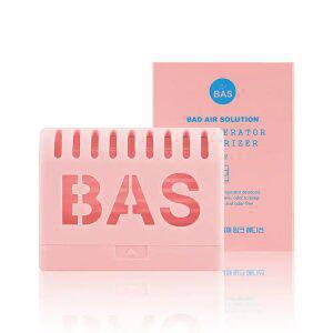 BAS 핑크에디션 냉장고 탈취제 본품 (리필 1개입 포함) / 냉장고 냄새 / 김치냄새 제거