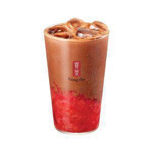 [공차] 딸기 초콜릿 밀크티