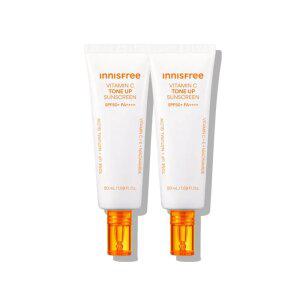 이니스프리 비타C 잡티 톤업 선스크린 SPF50+ PA++++ 50mL 2개