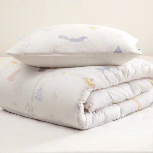 실비아 사계절 차렵이불1개 + 베개커버 2장 세트 아이보리 퀸Q