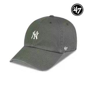 47브랜드 뉴욕 양키스 NY 스몰 로고 MLB 엠엘비 볼캡 야구 모자 모스 B-BSRNR17GWS-MS