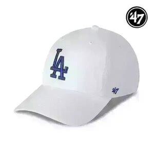 47브랜드 LA 다저스 빅로고 MLB 엠엘비 볼캡 야구 모자 B-RGW12GWS-WHE
