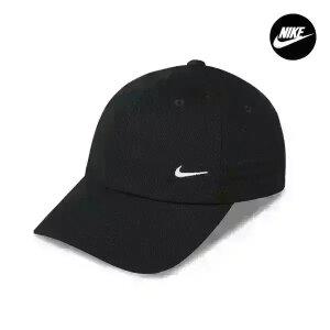 나이키 클럽 언스트럭처 스몰 스우시 남자 여성 볼캡 모자 FZ5698-010