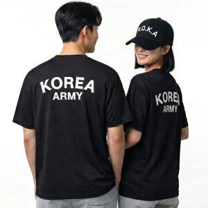 문컬렉션 남녀공용 쿨 드라이 기능성 코리아아미 ROKA 로카 반팔티