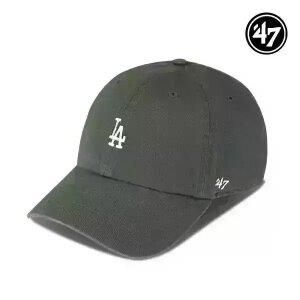 47브랜드 LA 다저스 스몰 로고 MLB 엠엘비 볼캡 야구 모자 모스 B-BSRNR12GWS-MSA