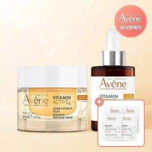 아벤느 비타민 액티브 Cg 래디언스 크림 50ml+세럼 30ml