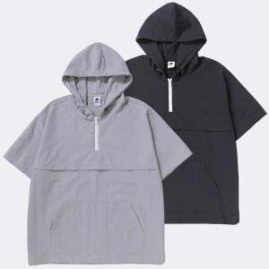 바스락 반팔 후드 남녀공용 반팔티