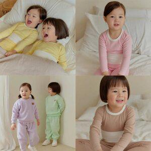 [30%추가][키키스토리]26SS봄신상 배앓이/골지/유아/아동/실내복/모달/루즈핏/코튼/스