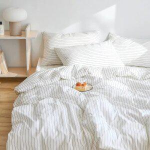 안데스 차콜 국내산 60수 고밀도 호텔식 무봉제 차렵이불/세트(SS)(Q)