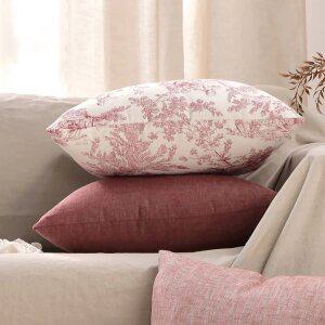 빈티지 프렌치 린넨 쿠션커버 쿠션 방석 커버 쇼파 등받이 카페 의자