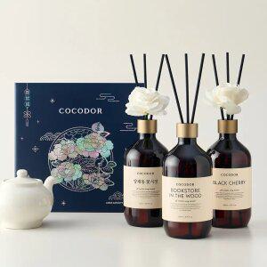 프리미엄 전통 디퓨저 500ml 3개입 + 쇼핑백