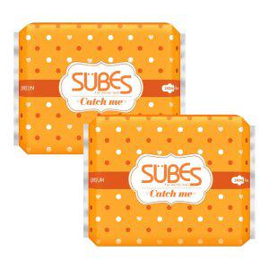 [체험 특-가] 슈베스 캐치미 슬림 생리대 2팩 / 중형 대형 오버바이트 팬티라이너