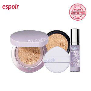 에스쁘아 (갤럭시 빔 에디션) 비벨벳 커버 쿠션 (본품+리필+퍼프 1매+글로우 라이저 7