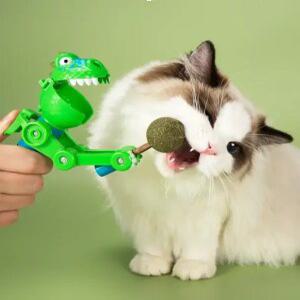 공룡사탕 캣닢막대캔디 고양이 간식 냥이 장난감 반려묘 선물