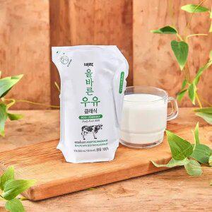 [내일도착] 비락 올바른 클래식우유 200ml 12팩