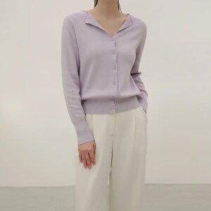 소피라운드넥가디건